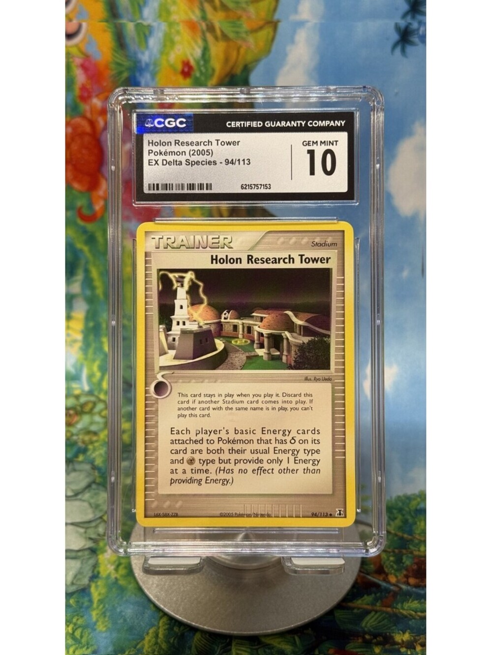 Holon Research Tower EX Delta Species 94/113 2005 CGC 10